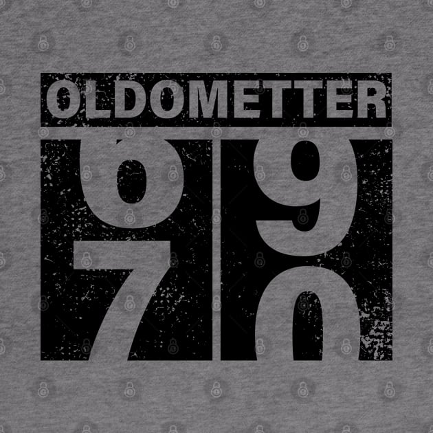 70th Birthday Oldometter Birthday Gift Idea by Salt88